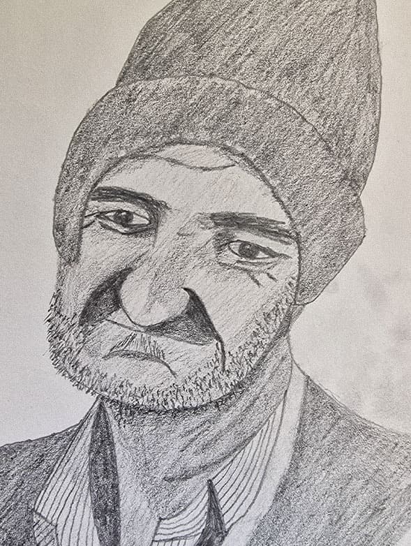 Dessin réalisé par un membre de la communauté du Trait Parfait (22)