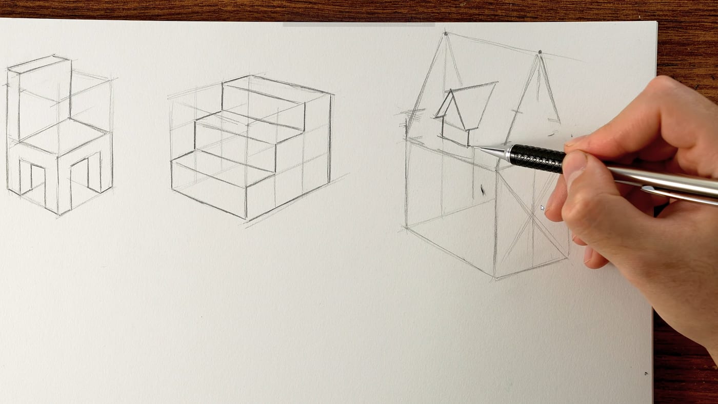 Dessiner des objets faciles, avant