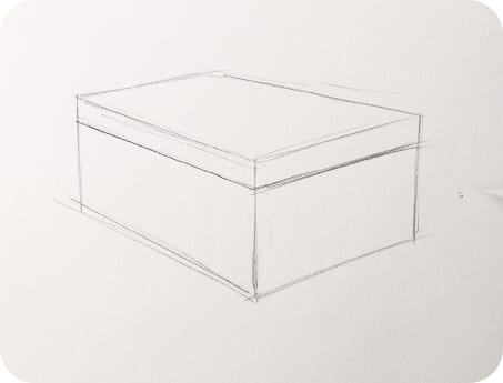Transformer un rectangle en table, avant