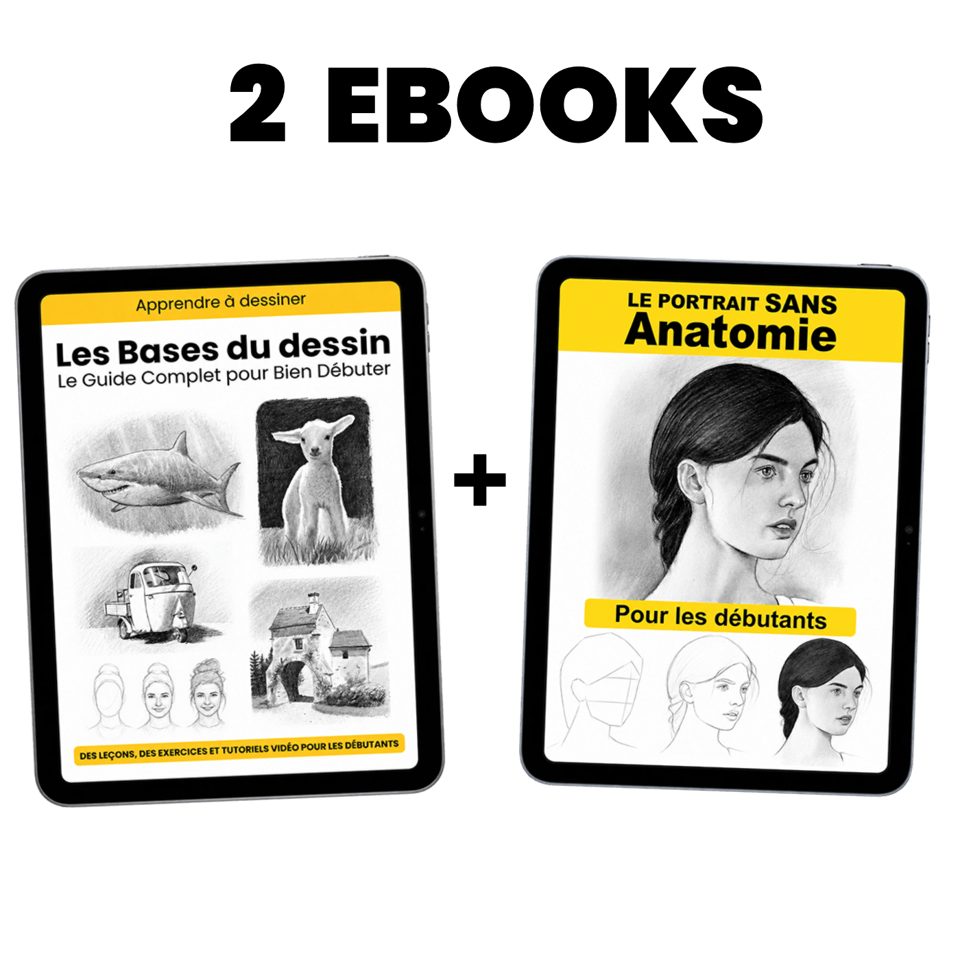 Le Portrait Sans Anatomie + Les Bases du dessin